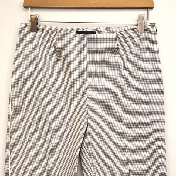 Piazza Sempione black and white grid Audrey pants - Size 6 - Picture 11 of 12